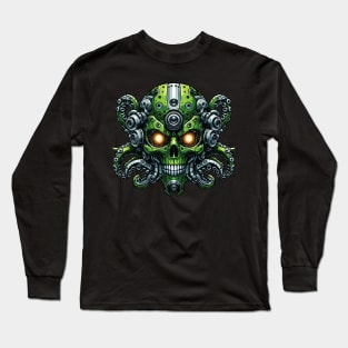 Biomech Cthulhu Overlord S01 D06 Long Sleeve T-Shirt